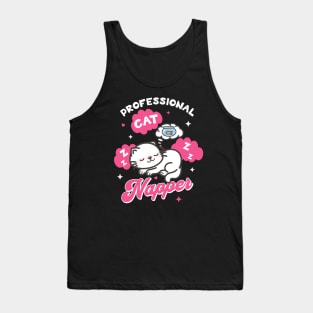 Professional Cat Napper Tank Top